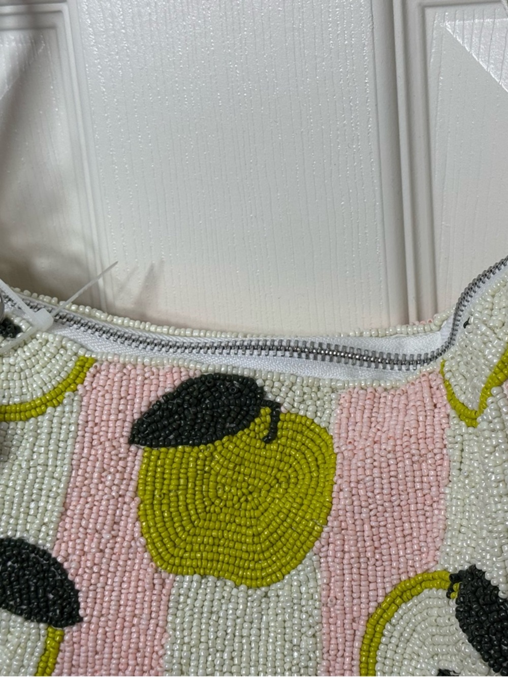 🍎 Viral TikTok Beaded Apple Purse Coquette Y2K Mini Shoulder Bag NWT - Picture 10 of 10